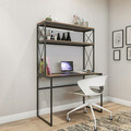 Birou, Kalune Design, Mercan, PAL, Negru / Pin