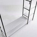 Dulap pentru haine, Lacivert, Trend Gardırop Sağ raflı L615, 180x180x40 cm, Alb