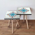 Set masute 2 piese, Leona, 2Shp143, MDF , Multicolor