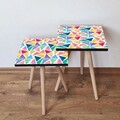 Set masute 2 piese, Leona, 2Shp16, MDF , Multicolor