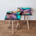 Set masute 2 piese, Leona, 2Shp282, MDF , Multicolor