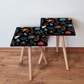 Set masute 2 piese, Leona, 2Shp376, MDF , Multicolor