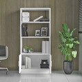 Corp biblioteca, Locelso, Vo4-W, 64x140x35 cm, PAL, Alb