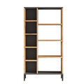 Corp biblioteca, Hanah Home, Rl3-Aa, 72x133.6x25.5 cm, Pin Atlantic / Antracit