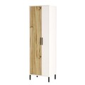 Dulap multifunctional, Hanah Home, Dy1-Wk, 50.4x165x35.7 cm, Nuc/Alb