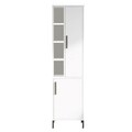 Dulap multifunctional, Locelso, Vı2-W, 45x173 cm, PAL, Alb