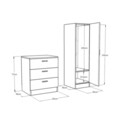 Dulap multifunctional, Locelso, Cc6-Aa, PAL, Pin Atlantic / Antracit