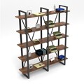 Corp biblioteca, Hanah Home, Mn05-Ba, 154.8x180x34 cm, Maro