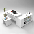 Set mobilier de birou, Locelso, Vo10-W, PAL, Alb