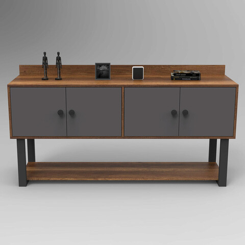 Consola, Locelso, Mn04-Ba, 180x93 cm, PAL, Nuc / Antracit