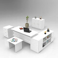 Set mobilier de birou, Locelso, Vo16-W, PAL, Alb