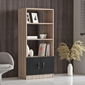 Set mobilier de birou, Locelso, VO15, Stejar / Negru