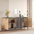 Set mobilier living, Locelso, Rl6-Aa, PAL, Pin Atlantic / Antracit