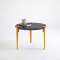 Masuta de cafea, Logg, Fregoia, PAL, Antracit / Galben