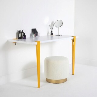 90x75x45 cm, Alb;Galben