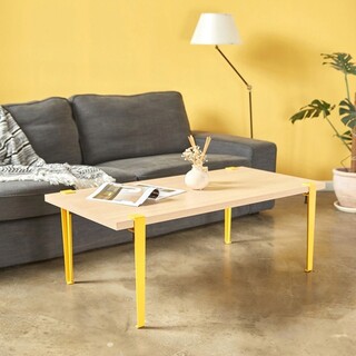 120x45x60 cm, Lemn;Galben