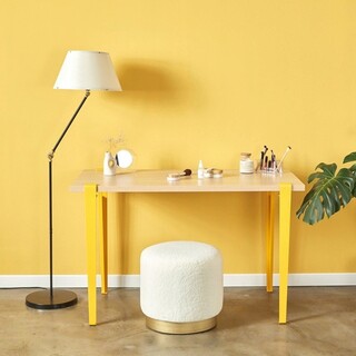 90x75x45 cm, Lemn;Galben