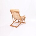 Set mobilier de gradina 3 piese, Meya Dekor, My007, Lemn de fag, Maro / Crem