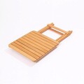 Set mobilier de gradina 3 piese, Meya Dekor, My007, Lemn de fag, Maro / Crem
