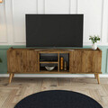 Comoda TV, Mezza, Carmen, 150x52x34 cm, Maro