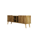 Comoda TV, Mezza, Carmen, 150x52x34 cm, Maro