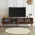 Comoda TV, Arcadia, Exxen, 180x53x35 cm, PAL, Maro