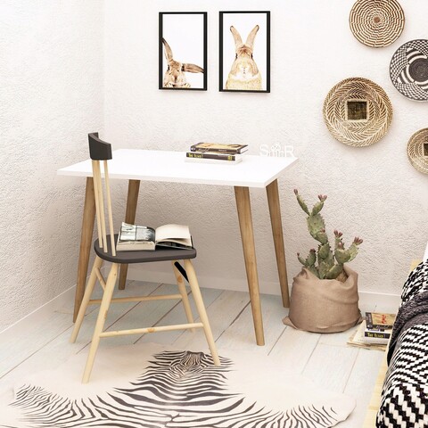 Birou, Mod Design, Lery, 80x74x60 cm, PAL, Alb