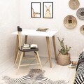 Birou, Mod Design, Lery, 80x74x60 cm, PAL, Alb