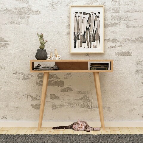 Bufet, Mod Design, Ottoke, 100x83 cm, PAL, Stejar / Alb