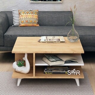 80x40x80 cm, Stejar;Alb