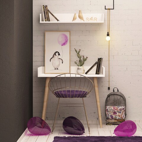 Birou, Mod Design, Ballony, PAL, Alb