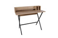 Birou, Mod Design, Lozan, 100x50x89 cm, PAL, Stejar / Negru