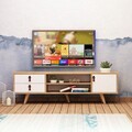 Comoda TV, Mod Design, Lara, 120x53x40 cm, Stejar / Alb