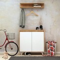 Cuier de perete, Mod Design, Obsoyo, Stejar / Alb