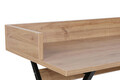 Birou, Mod Design, Monaco, 100x50x89 cm, PAL, Stejar / Negru