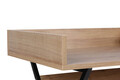 Birou, Mod Design, Roma, 100x50x89 cm, PAL, Stejar / Negru