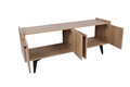 Comoda TV, Mod Design, Hanoi, 150x40x62 cm, PAL, Stejar