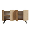 Consola, Mod Design, Pekin, 150x76x40 cm, PAL, Stejar