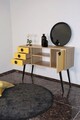 Consola, Mod Design, HAVANA, 120x80x40 cm, Stejar / Galben