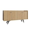 Consola, Mod Design, Lizbon, 150x75x40 cm, PAL, Stejar