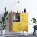 Dulap, Mod Design, ELİN, 70x88 cm, PAL, Aur / Stejar