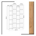 Corp biblioteca, Mod Design, Semm, PAL, Stejar / Alb