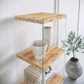 Corp biblioteca, Neostill, Niagara R303, 40x120x35 cm, Lemn, Stejar