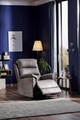 Fotoliu cu recliner, Niron, Tesla TV, 80x105x80 cm, Gri