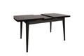 Masa extensibila, Nmobb, Inci 1143, 129x79x80 cm, PAL, Negru