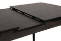 Masa extensibila, Nmobb, Inci 1143, 129x79x80 cm, PAL, Negru