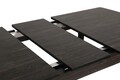 Masa extensibila, Nmobb, Inci 1143, 129x79x80 cm, PAL, Negru